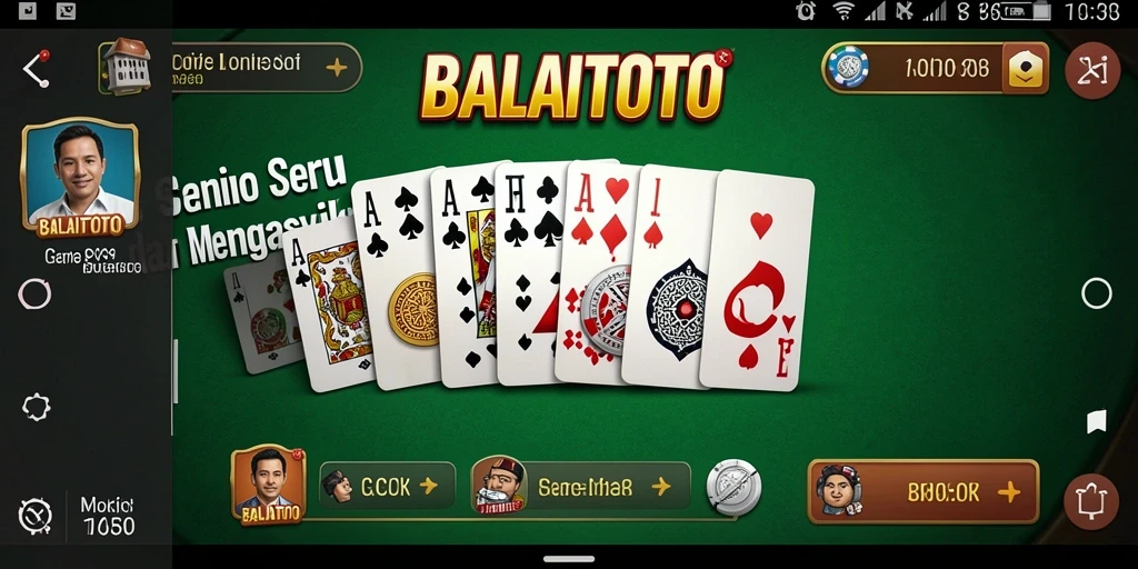 Screenshot gameplay BALAITOTO yang menampilkan keseruan bermain Domino.