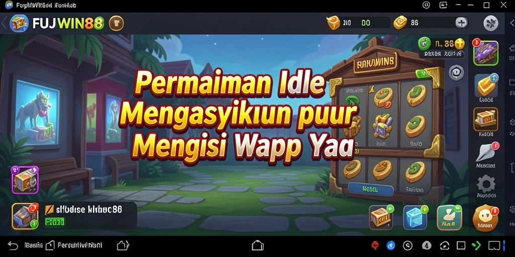 Tampilan gameplay FUJIWIN88 yang menakjubkan dan penuh warna.
