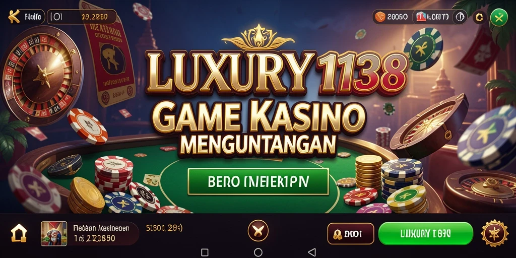Tampilan gameplay LUXURY138 yang mengasyikkan dan penuh warna.