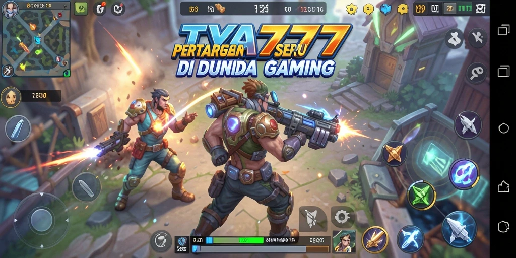 Tampilan screenshot menunjukkan pertarungan mendebarkan dalam TYA777.